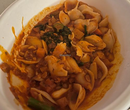 Pasta for life at Cafe Gratitude - DTLA in Los Angeles