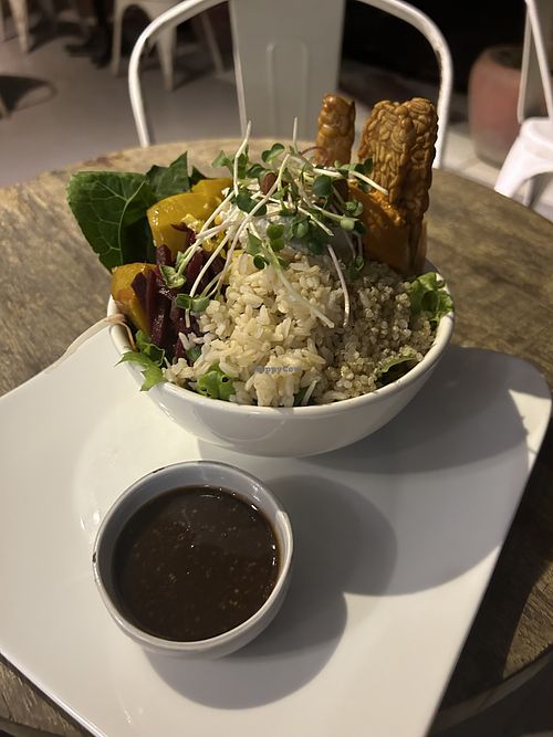 Abundance bowl  at Backyard Cafe - Riverside in Phnom Penh