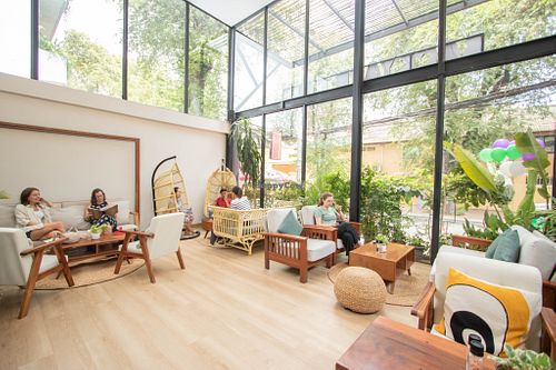 Our new location on Street 240.  at Backyard Cafe - Riverside in Phnom Penh