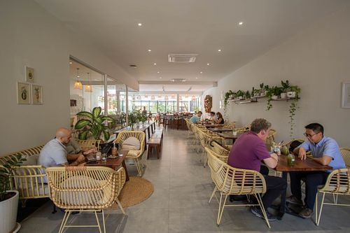 Our new location on Street 240.  at Backyard Cafe - Riverside in Phnom Penh