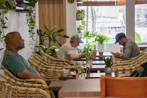 Our new location on Street 240.  at Backyard Cafe - Riverside in Phnom Penh