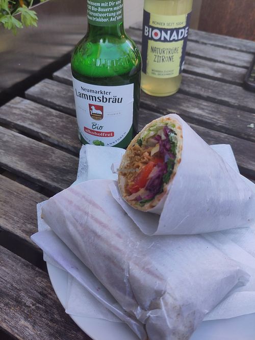 Seitan dürum at Erbils in Munich