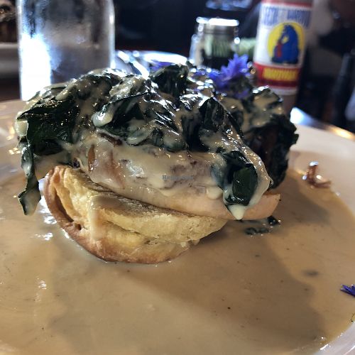 Benedict at Harvest at The Bindery in Portland