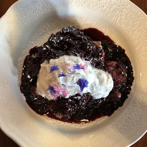 Stuffed French Toast at Harvest at The Bindery in Portland