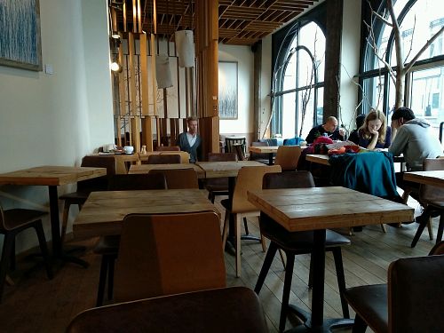 Dining area at Moonfood at Moonfood  in Brussels