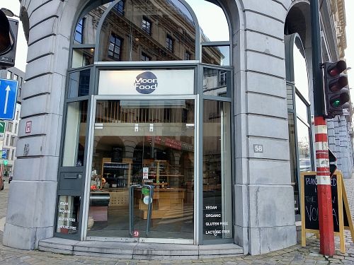 Outside entrance of Moonfood at Moonfood  in Brussels