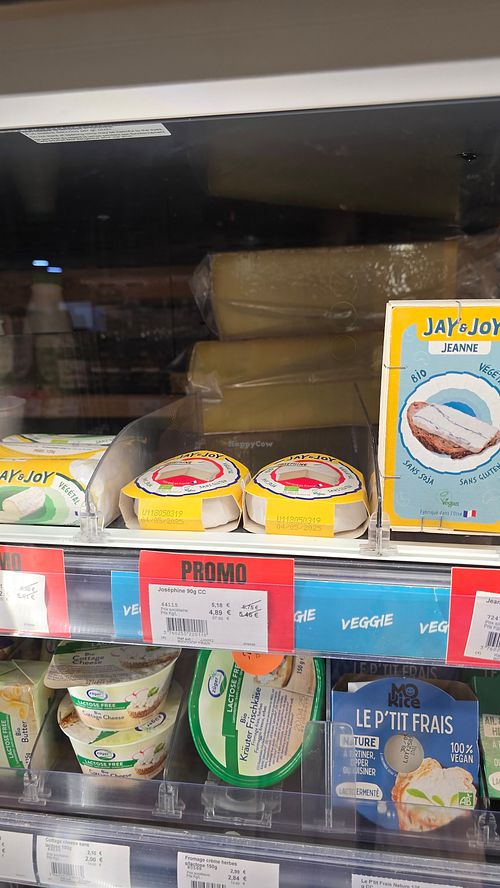 Vegan cheese at Scarabee Biocoop - Vasselot in Rennes