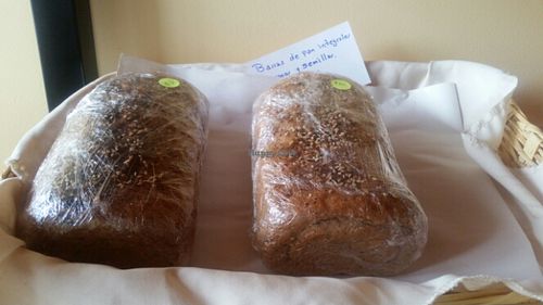 vegan bread loaf at Mana in Tijuana