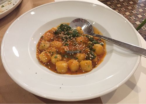gnocchi  at Integral Figueres in Figueres