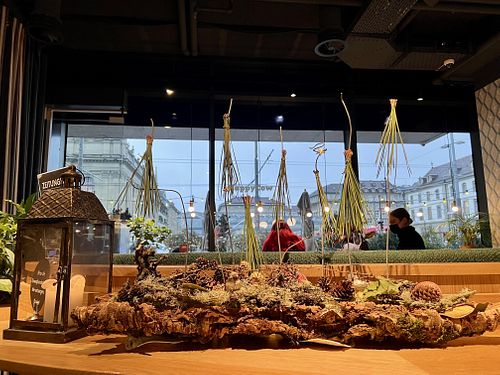 inside at Tibits - Bahnhof in Bern