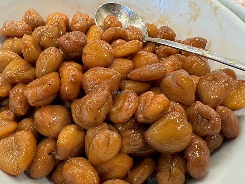 chestnuts vegan  at Tibits - Bahnhof in Bern