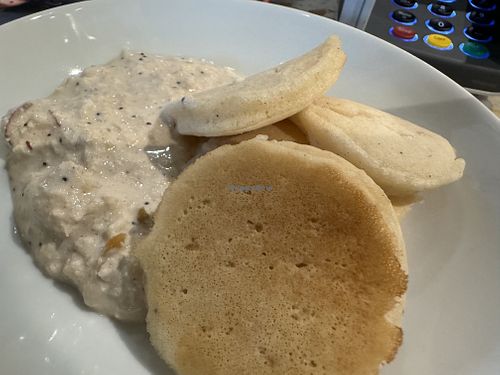 pancakes vegan  at Tibits - Bahnhof in Bern