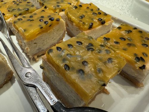 cheesecake vegan  at Tibits - Bahnhof in Bern