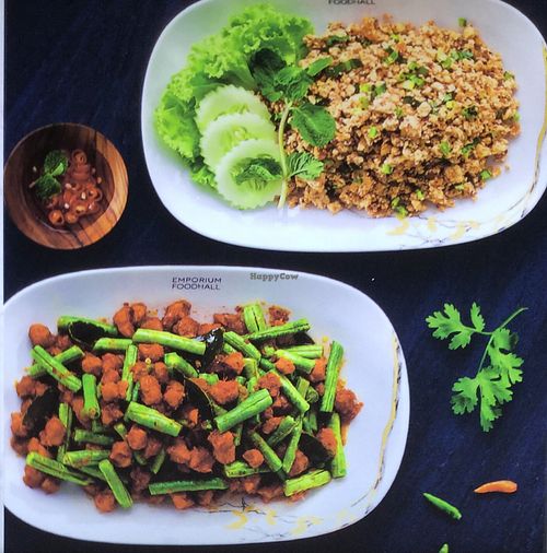 dishes 2 at Walee Vegetarian - Emporium Bldg in Bangkok