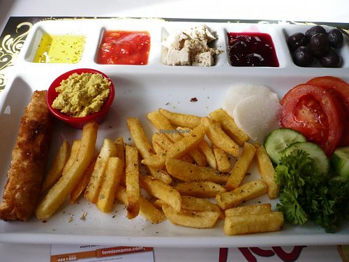 vegan kahvalti B) at Cafe de Kedi in Eskisehir
