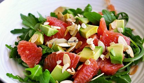 Avocado & Grapefruit Salad

View Menu: http://www.grotonwellness.com/farm-table-caf%C3%A9 at Cafe at Groton Wellness in Groton