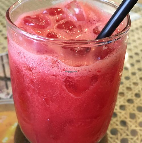 Watermelon - Cucumber Juice at 3 La Vegetarian in Ho Chi Minh City