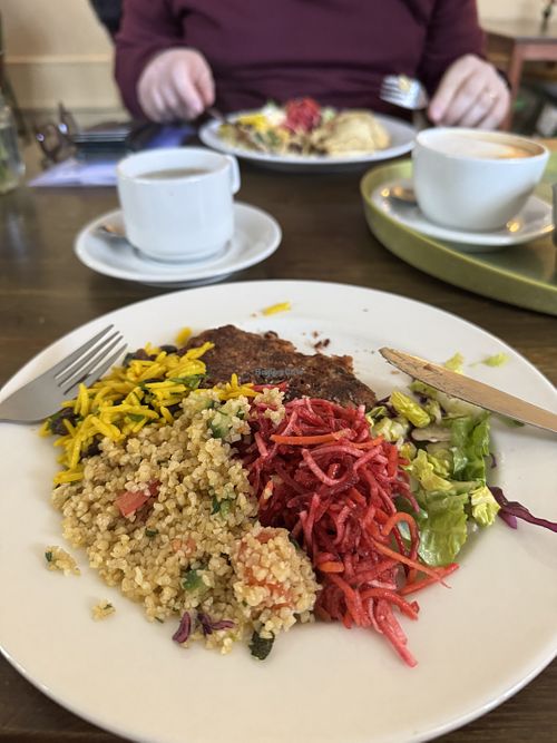   at Waverley Vegetarian Restaurant in Carmarthen