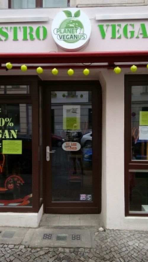 not open!  at Planet Veganus in Berlin