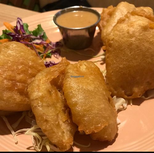 Sweet potato and taro appetizer at Vegan House in Phoenix