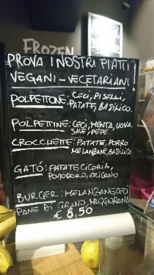 menù  at Acai and Friends in Rome