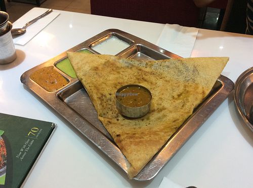 Really tasty dosa! Must try! at Saravana Bhavan in Kowloon