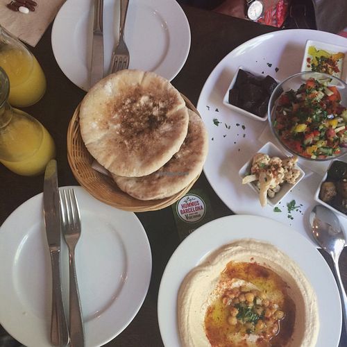 Hummus Barcelona Restaurant HappyCow