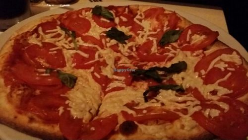 margarita pizza with daiya at Brixx Wood Fired Pizza in Franklin