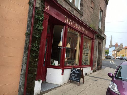 outside  at The Cornerhouse Cafe in Berwick-upon-tweed
