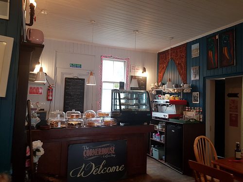 Interior at The Cornerhouse Cafe in Berwick-upon-tweed