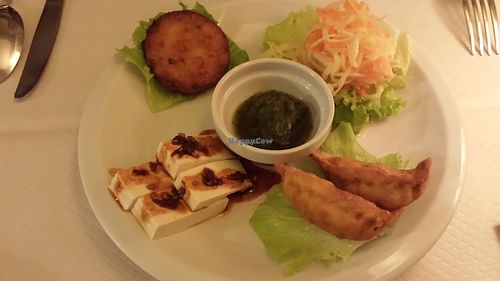 Appetizer Plate at Pema Thang in Paris