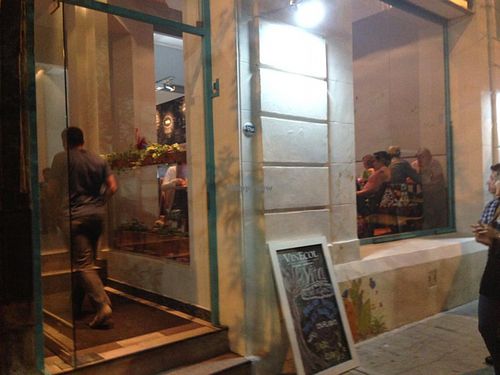 entrance on plaza Armenia at VITA - Palermo in Buenos Aires