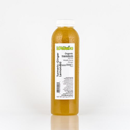 Turmeric Spicy LemonAid at LOVJuice in Boca Raton