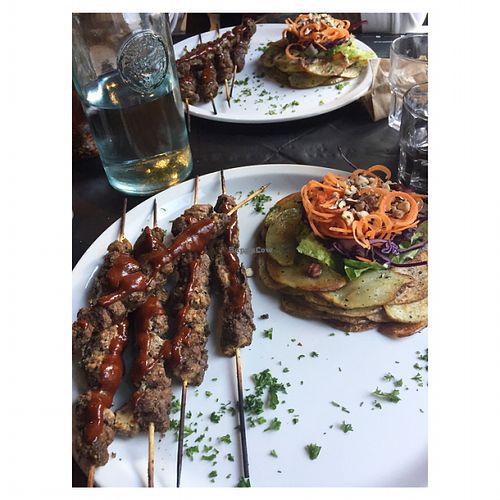 skewers at FED by Water in East London