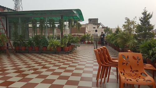 Rooftop at Krishna Ji in Haridwar