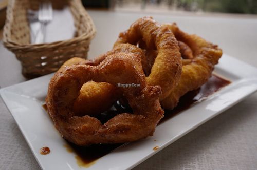 Picarones (Vegan) at La Posada del Mirador in Lima