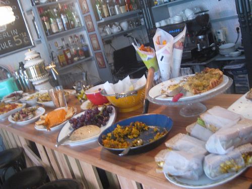 Brunch bar at Alaska Bar in Berlin