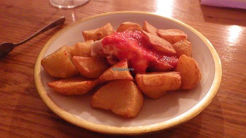 Patatas bravas at Alaska Bar in Berlin
