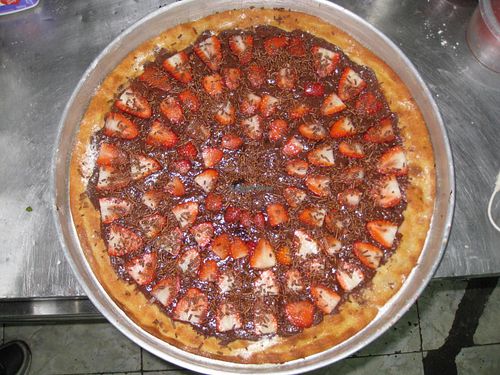 Chocolate Strawberry  at Lennon's Gourmet American Pizza in Sao Paulo