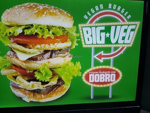 this thing is huge, two vegan burgers, four vegan bacon, vegan cheese, vegan mayo - amazing at Hot Dog Company in Sao Paulo