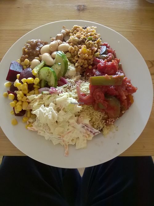 Side Salad at Super Natural in Newcastle Upon Tyne