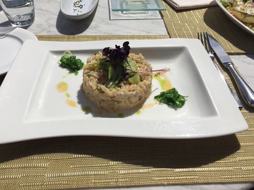vegan risotto at Valldemossa - Frédéric Restaurant in Valldemossa