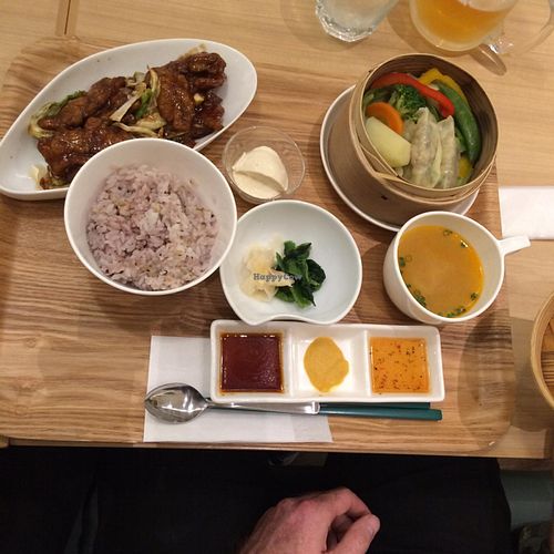 set meal at T's Tan Tan in Sendai