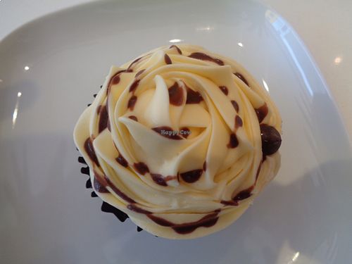 chocolate cupcake  at Loving Hut - North Laine in Brighton