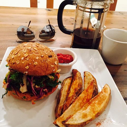 Vegenation Burger at VegeNation in Las Vegas