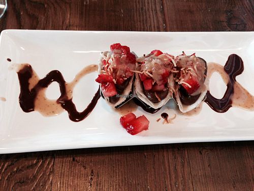 chocolate taco at VegeNation in Las Vegas