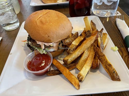 The Mac Daddy Burger  at VegeNation in Las Vegas