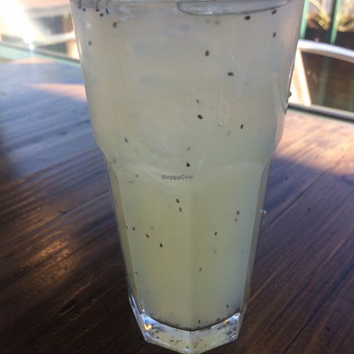 lemonade with coconut chia seeds at VegeNation in Las Vegas