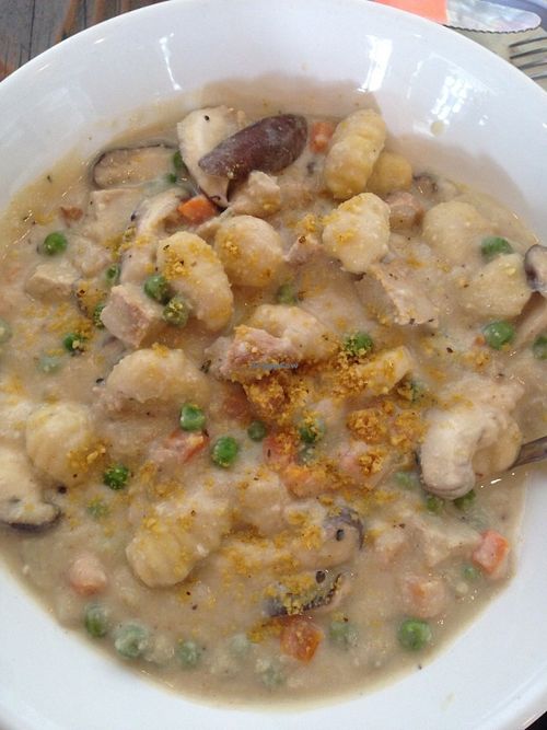 Chicken gnocchi pot pie  at VegeNation in Las Vegas