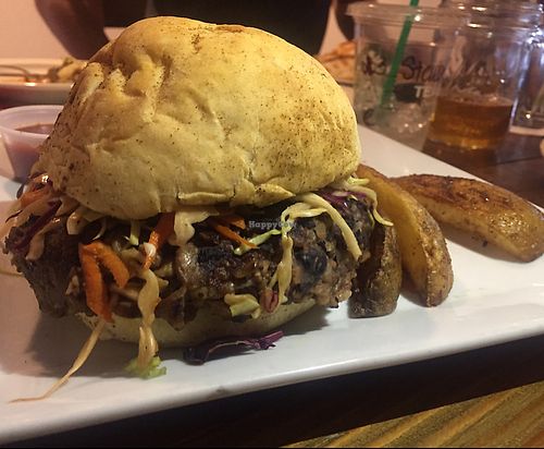 The VegeNation Burger  at VegeNation in Las Vegas